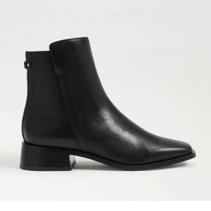 Sam Edelman Thatcher Black Leather Boots 8.5 very good used condition